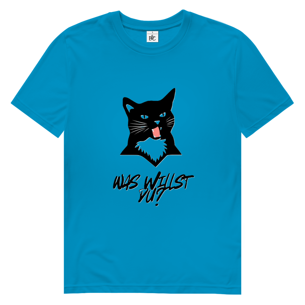 Herren Premium Bio T-Shirt WasWillstDuCat