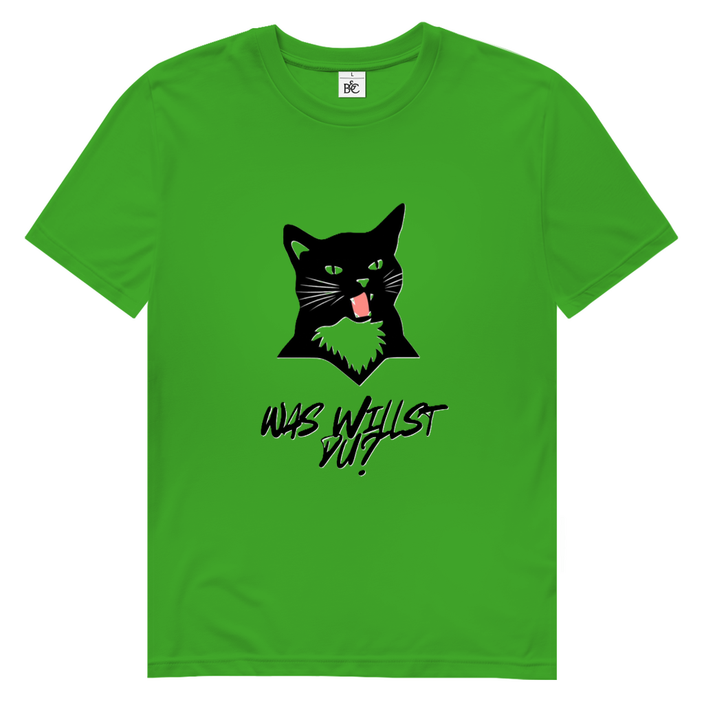 Herren Premium Bio T-Shirt WasWillstDuCat