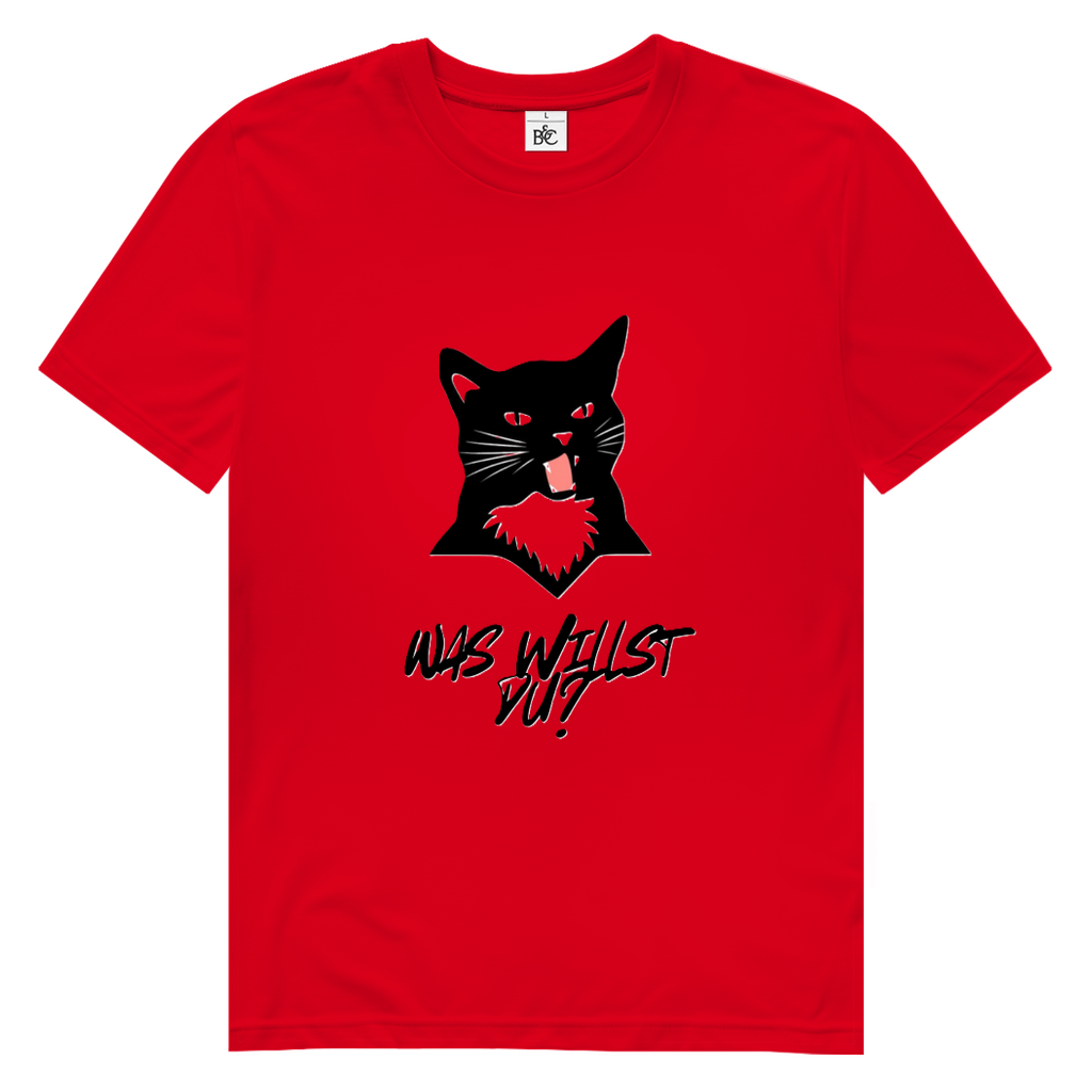 Herren Premium Bio T-Shirt WasWillstDuCat