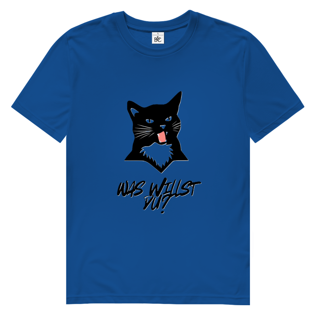 Herren Premium Bio T-Shirt WasWillstDuCat
