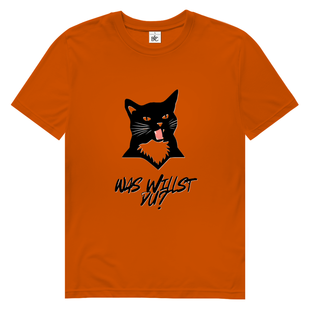 Herren Premium Bio T-Shirt WasWillstDuCat