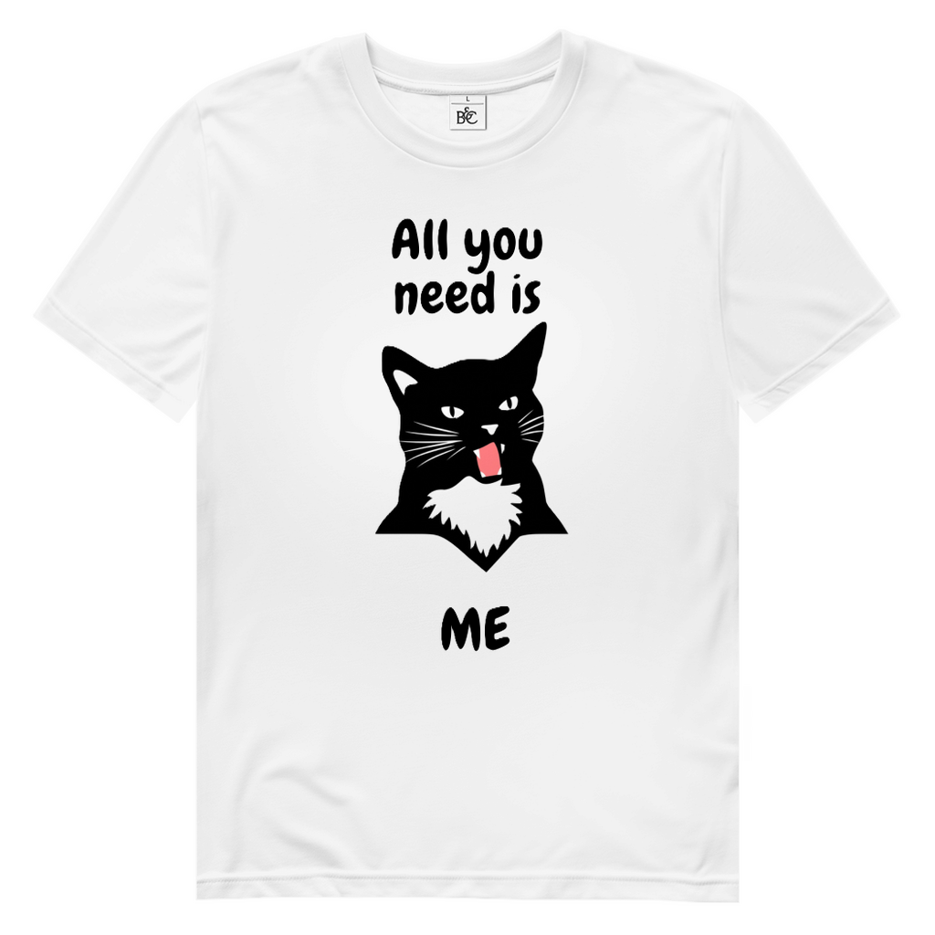 Herren Premium Bio T-Shirt AllYouNeedCat