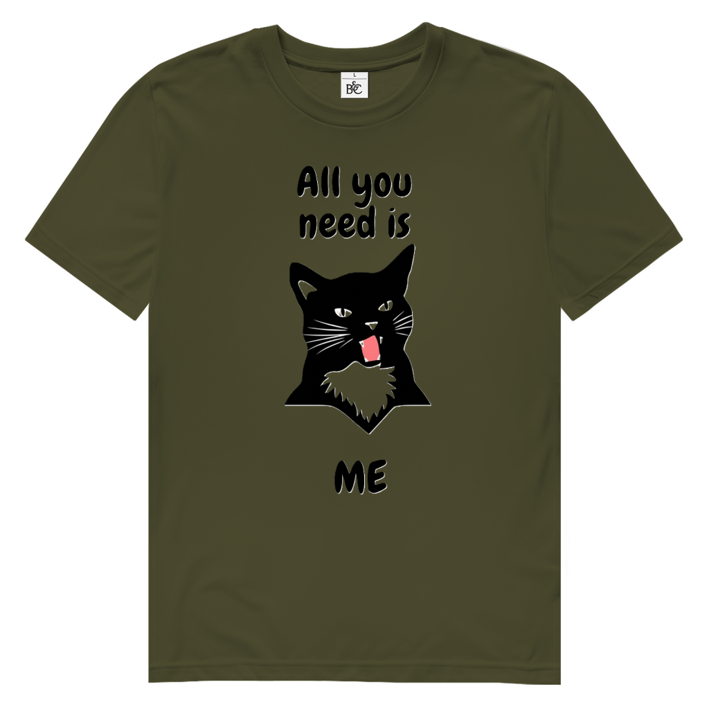 Herren Premium Bio T-Shirt AllYouNeedCat