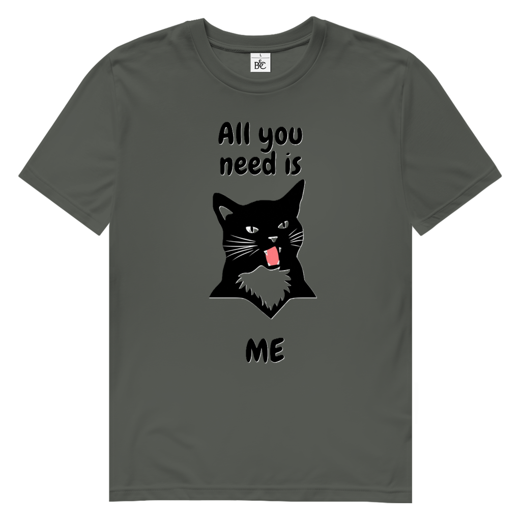 Herren Premium Bio T-Shirt AllYouNeedCat