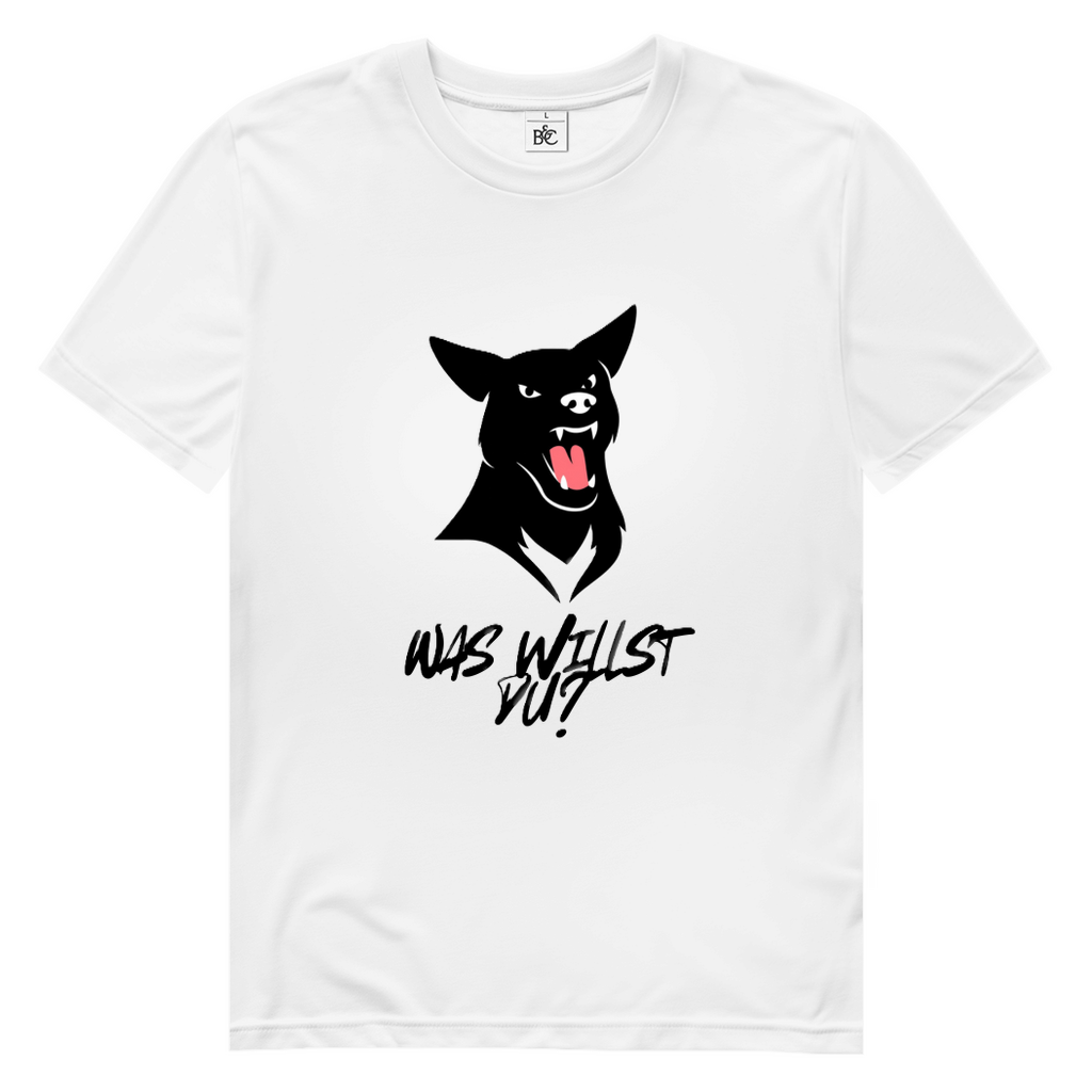 Herren Premium Bio T-Shirt WasWillstDuDog