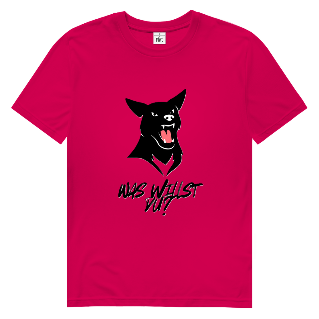 Herren Premium Bio T-Shirt WasWillstDuDog