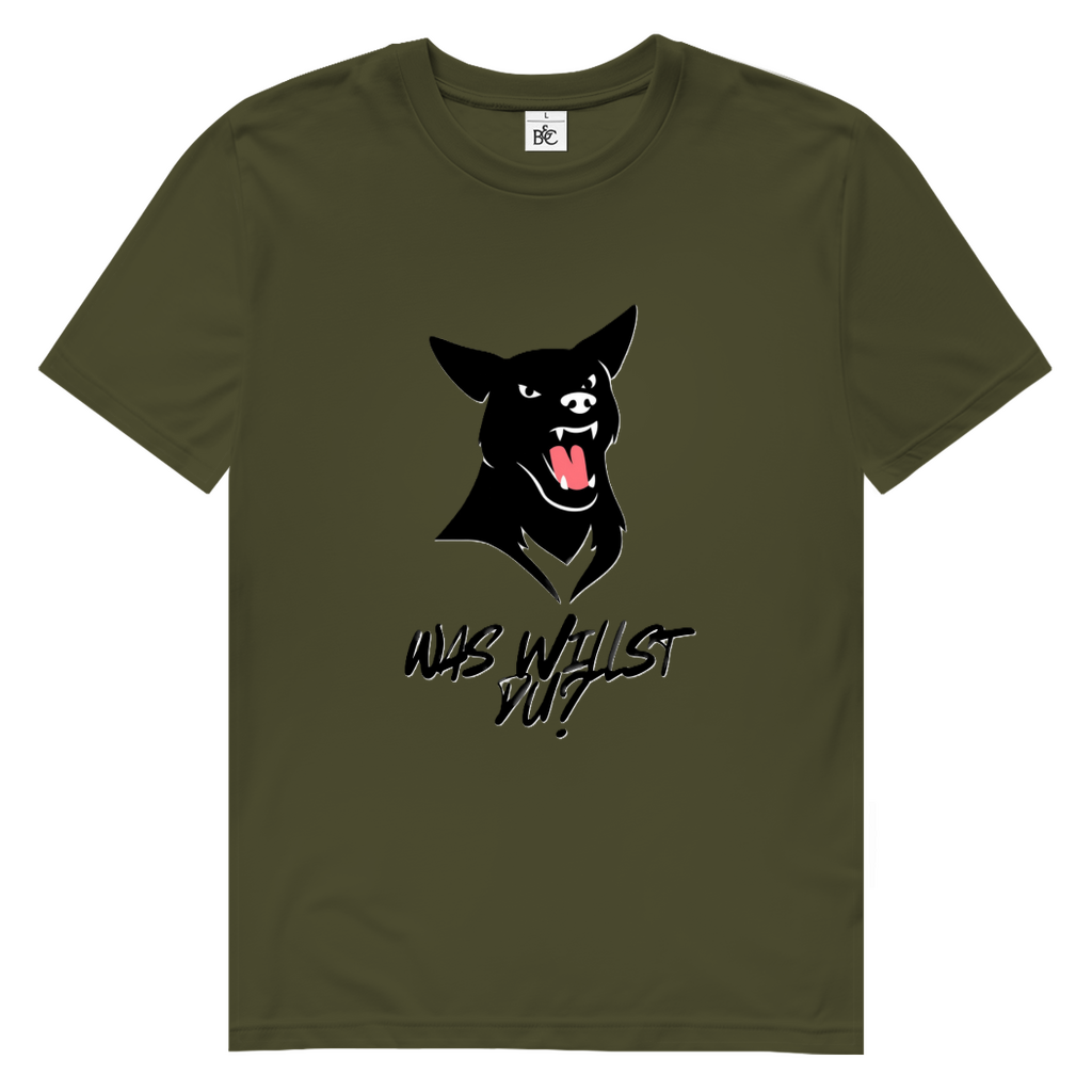 Herren Premium Bio T-Shirt WasWillstDuDog