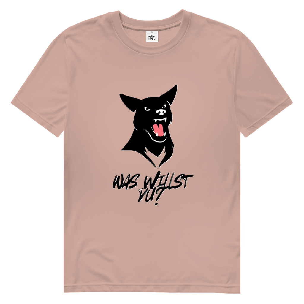 Herren Premium Bio T-Shirt WasWillstDuDog
