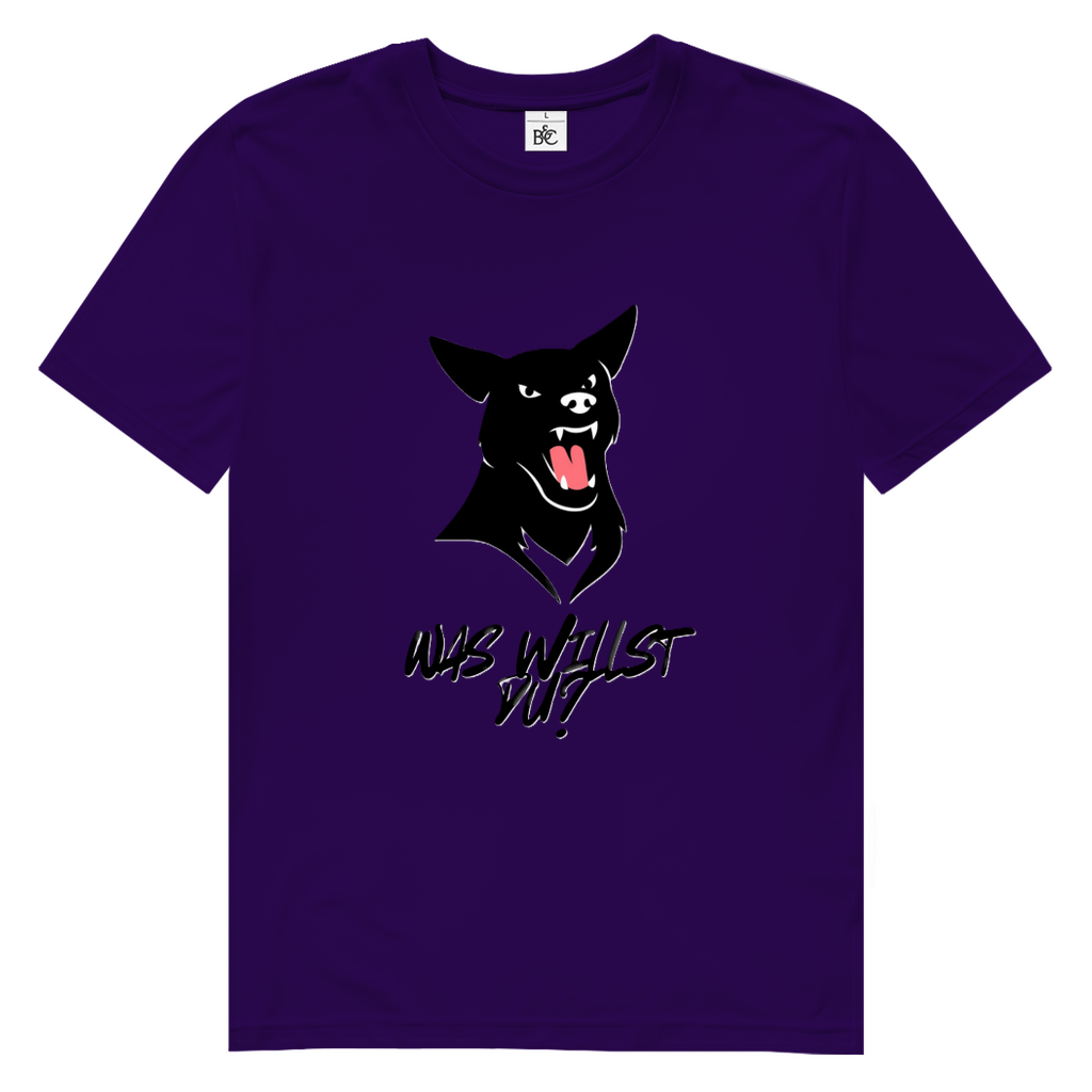 Herren Premium Bio T-Shirt WasWillstDuDog