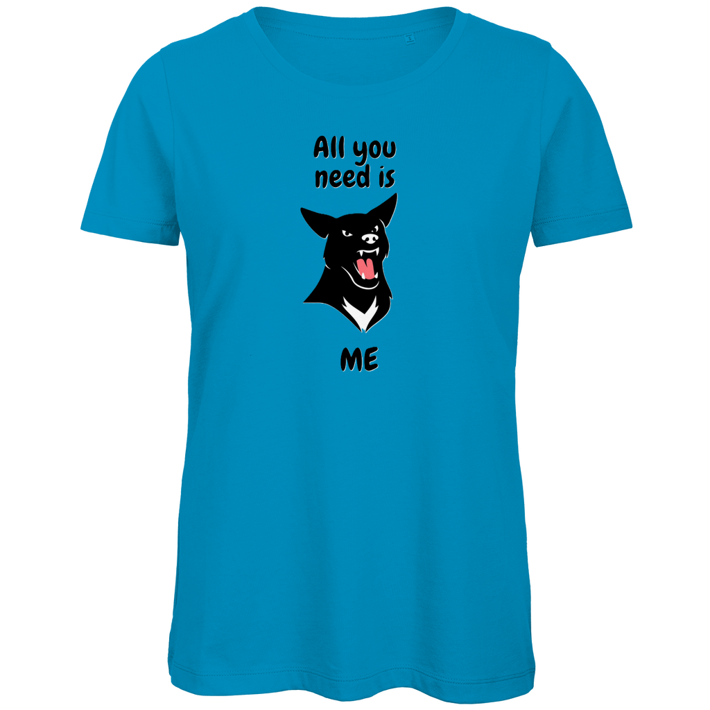 Damen Premium Bio T-Shirt AllYouNeedDog