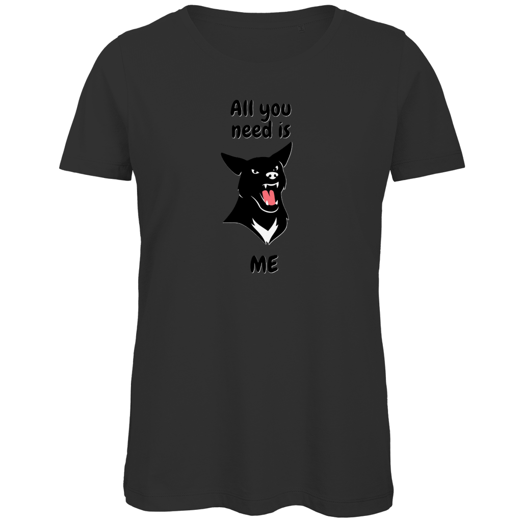 Damen Premium Bio T-Shirt AllYouNeedDog
