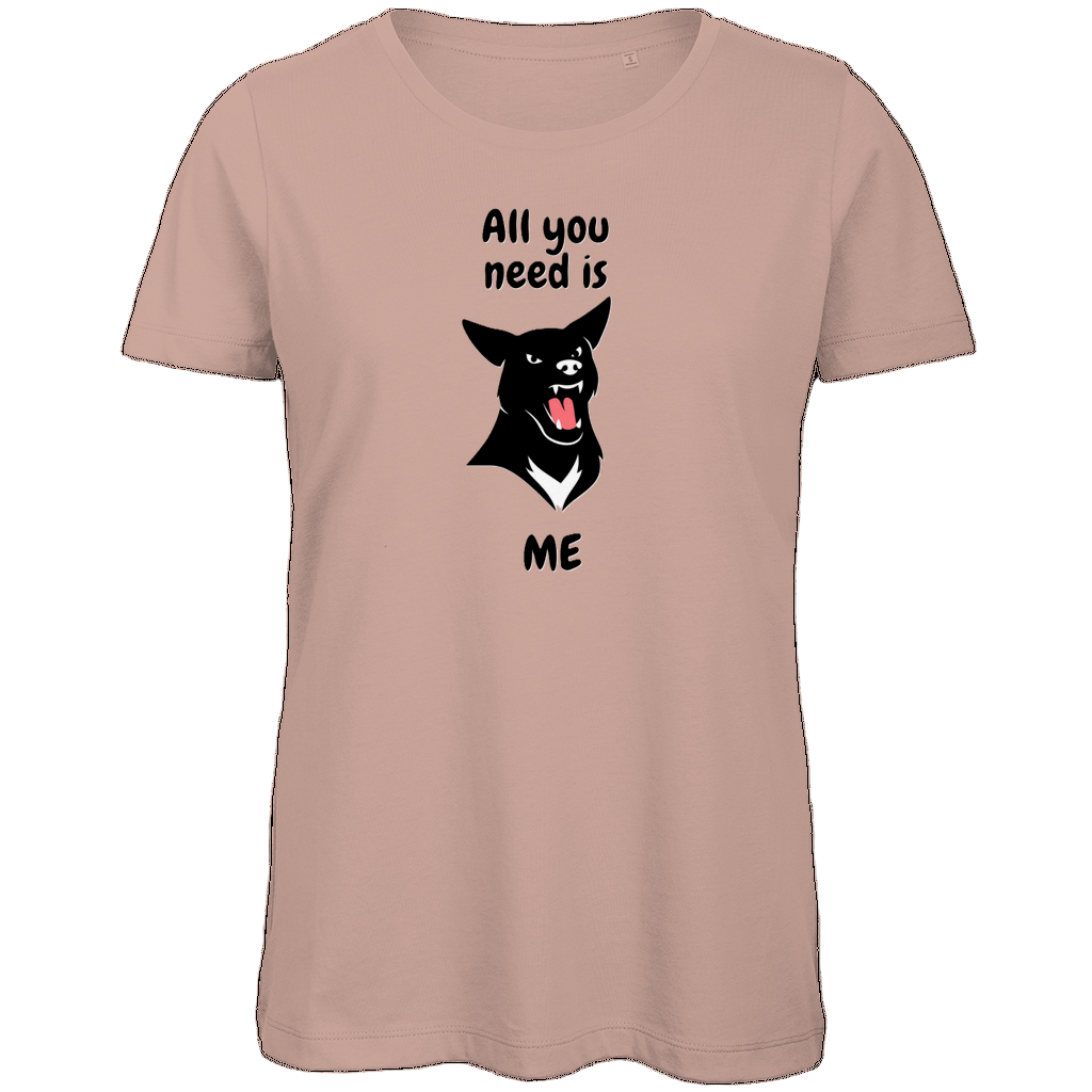 Damen Premium Bio T-Shirt AllYouNeedDog