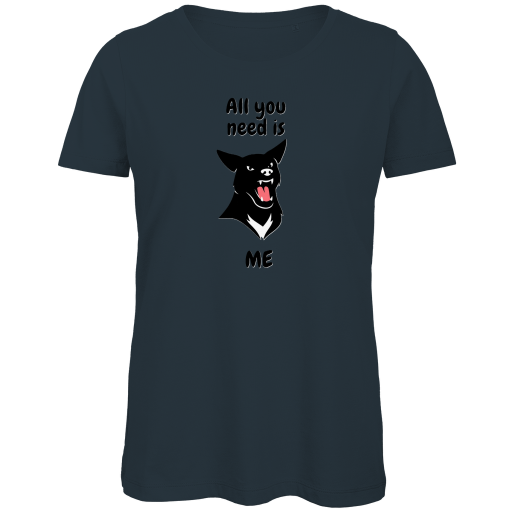Damen Premium Bio T-Shirt AllYouNeedDog