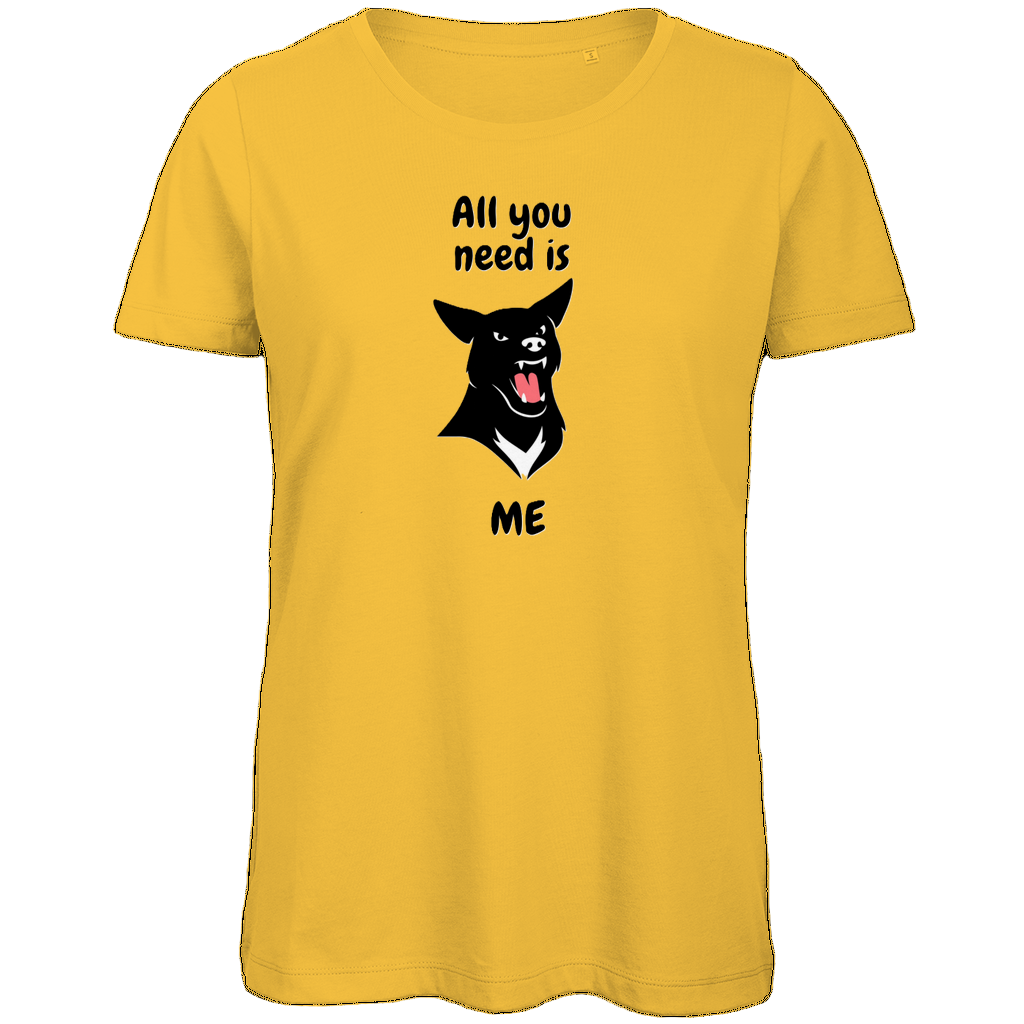 Damen Premium Bio T-Shirt AllYouNeedDog