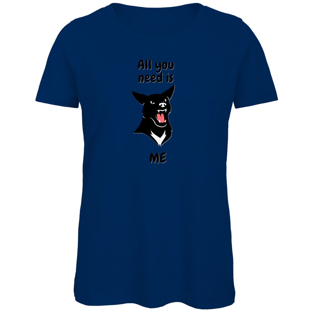 Damen Premium Bio T-Shirt AllYouNeedDog