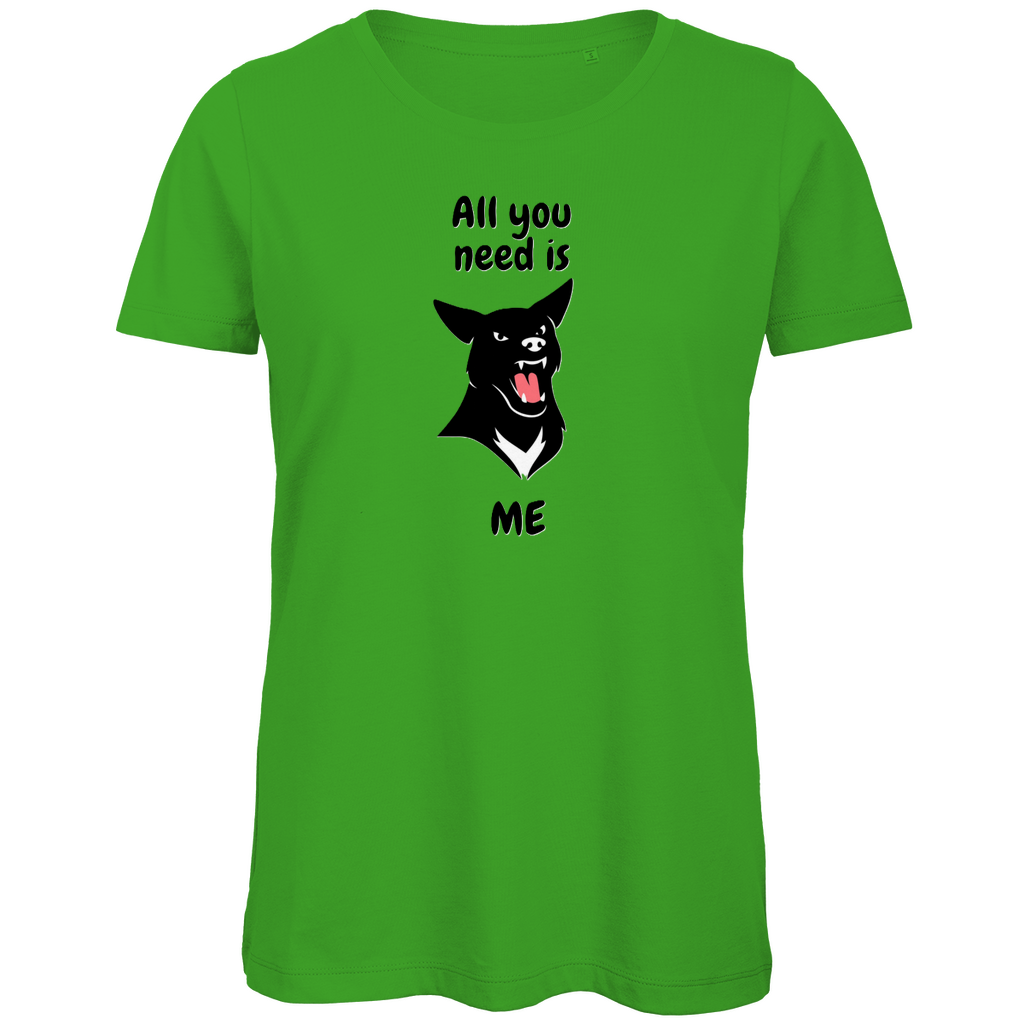 Damen Premium Bio T-Shirt AllYouNeedDog