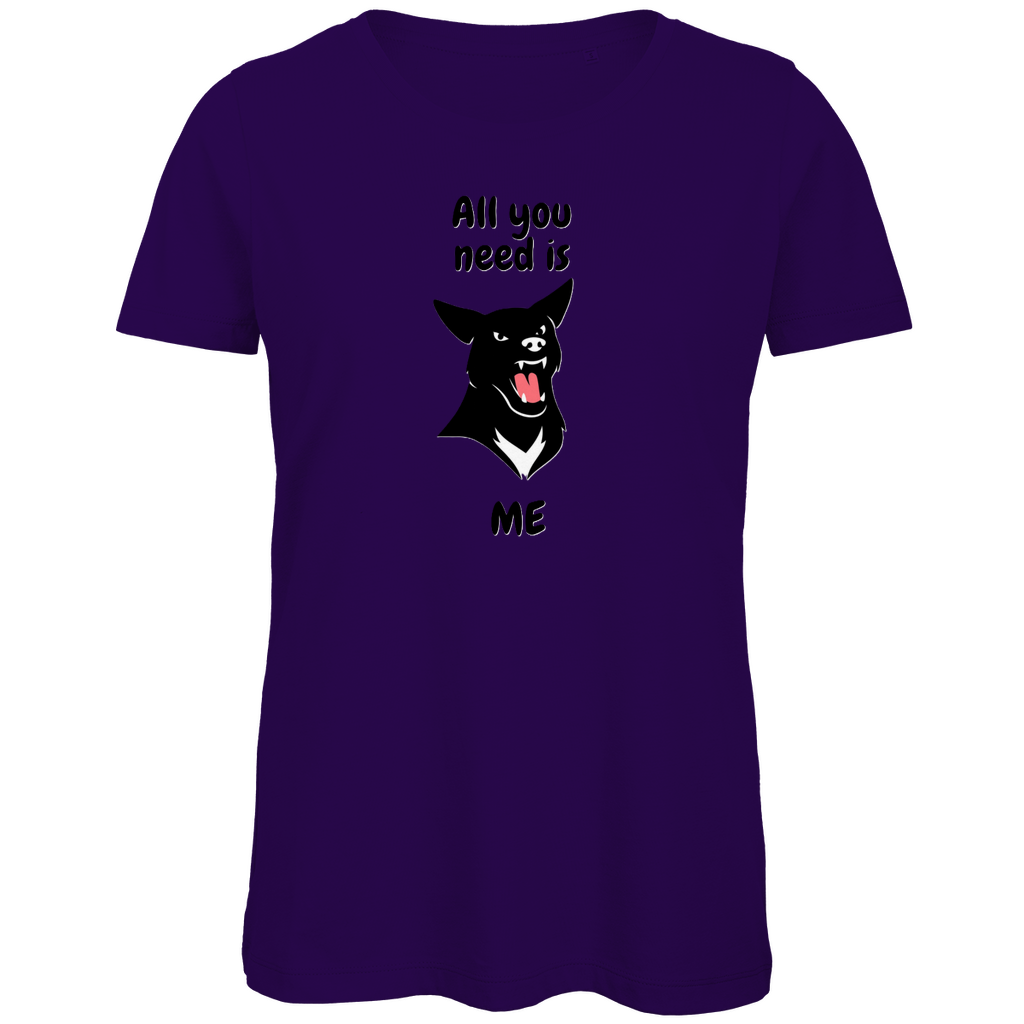 Damen Premium Bio T-Shirt AllYouNeedDog