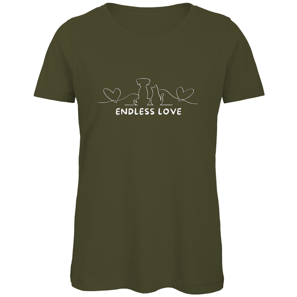 Damen Premium Bio T-Shirt Endless Love 2