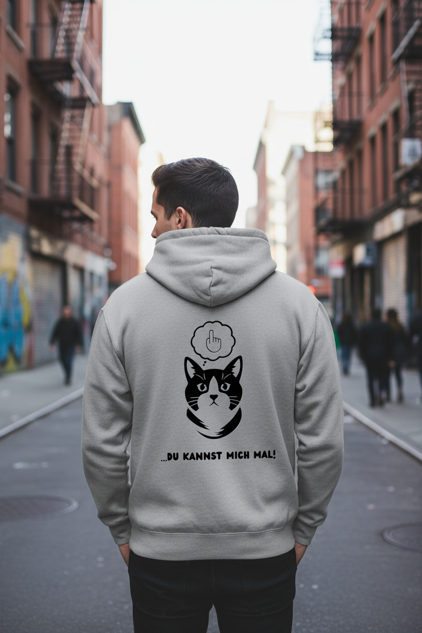 Herren Zipper Hoodie Ganz Ehrlich 2