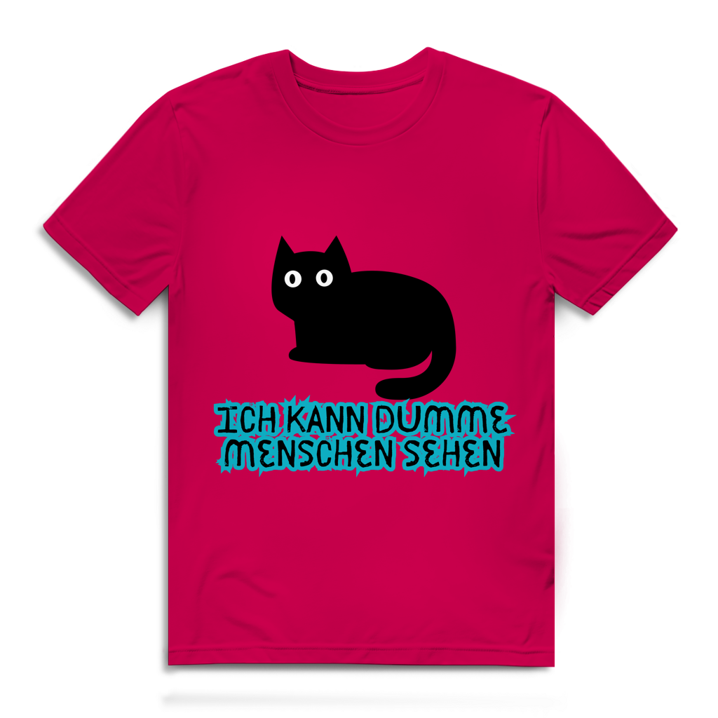 Herren Premium Bio T-Shirt Dumme Menschen