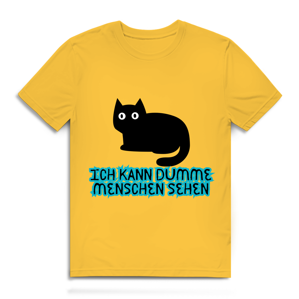 Herren Premium Bio T-Shirt Dumme Menschen