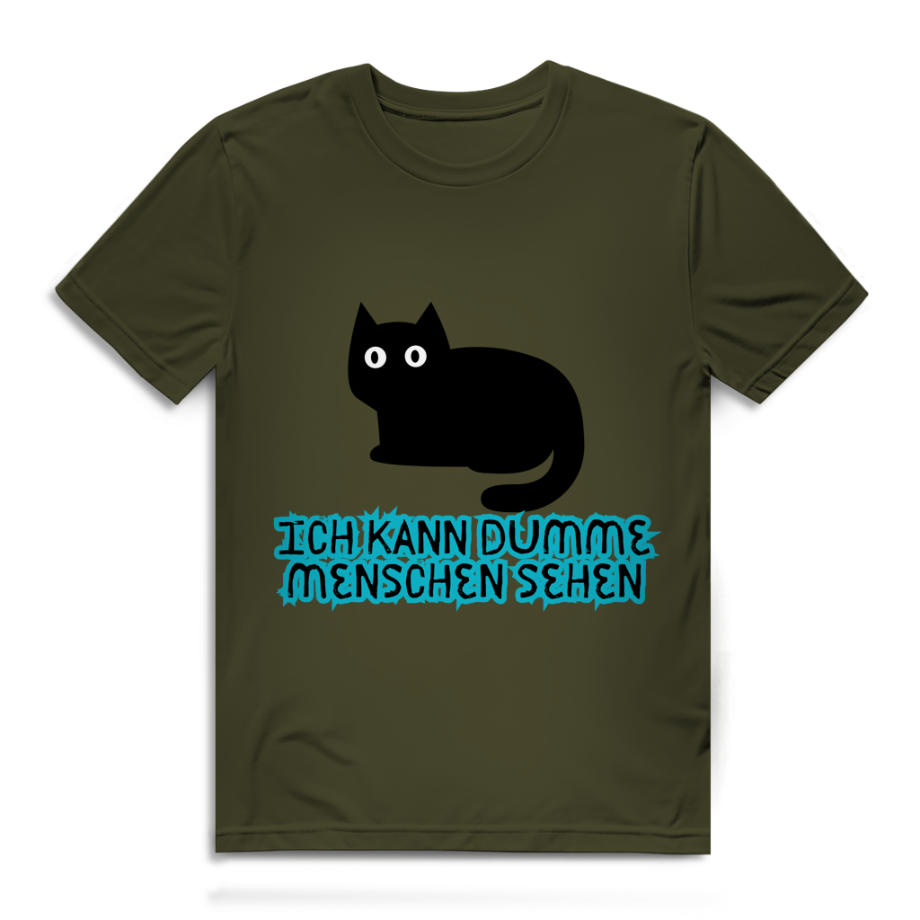 Herren Premium Bio T-Shirt Dumme Menschen