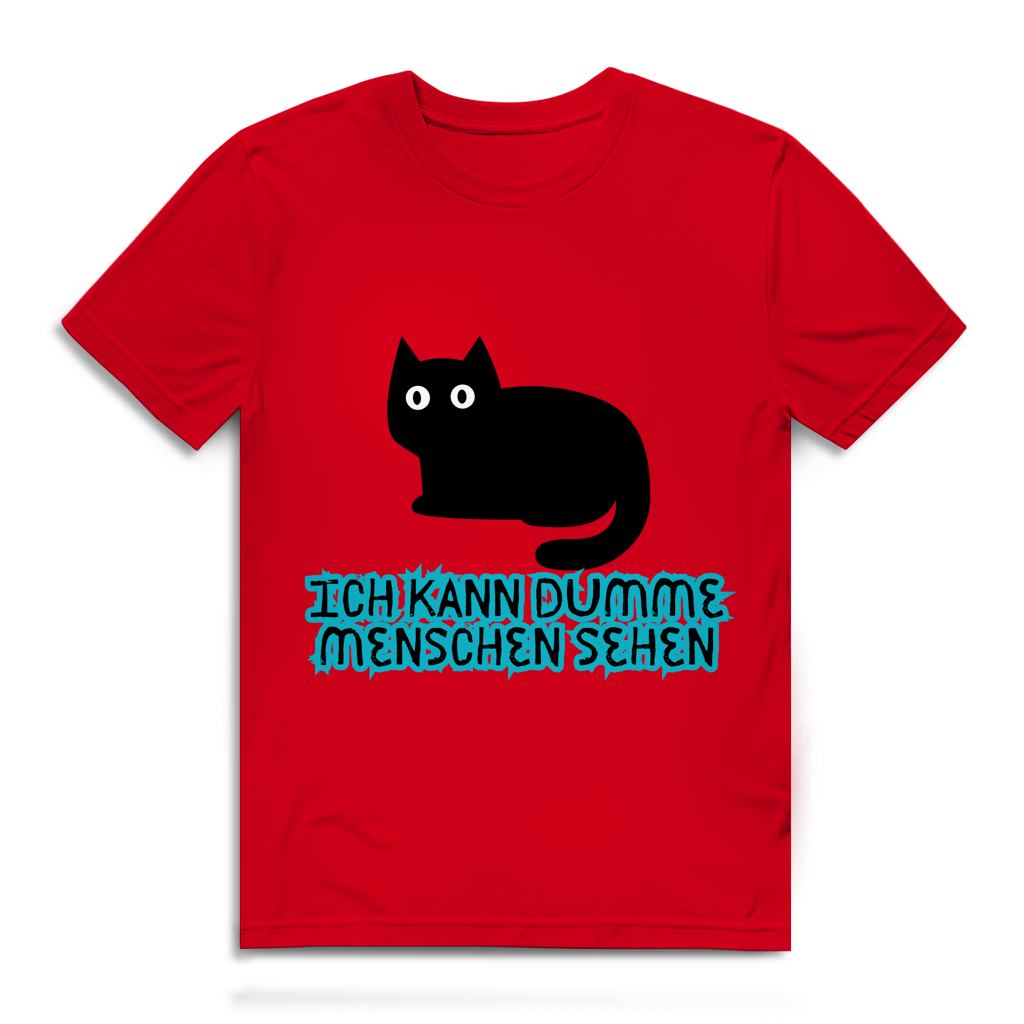 Herren Premium Bio T-Shirt Dumme Menschen