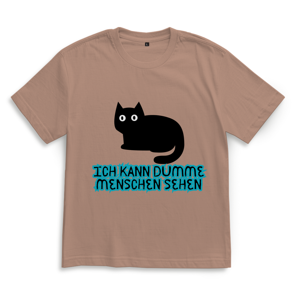 Oversize T-Shirt Dumme Menschen