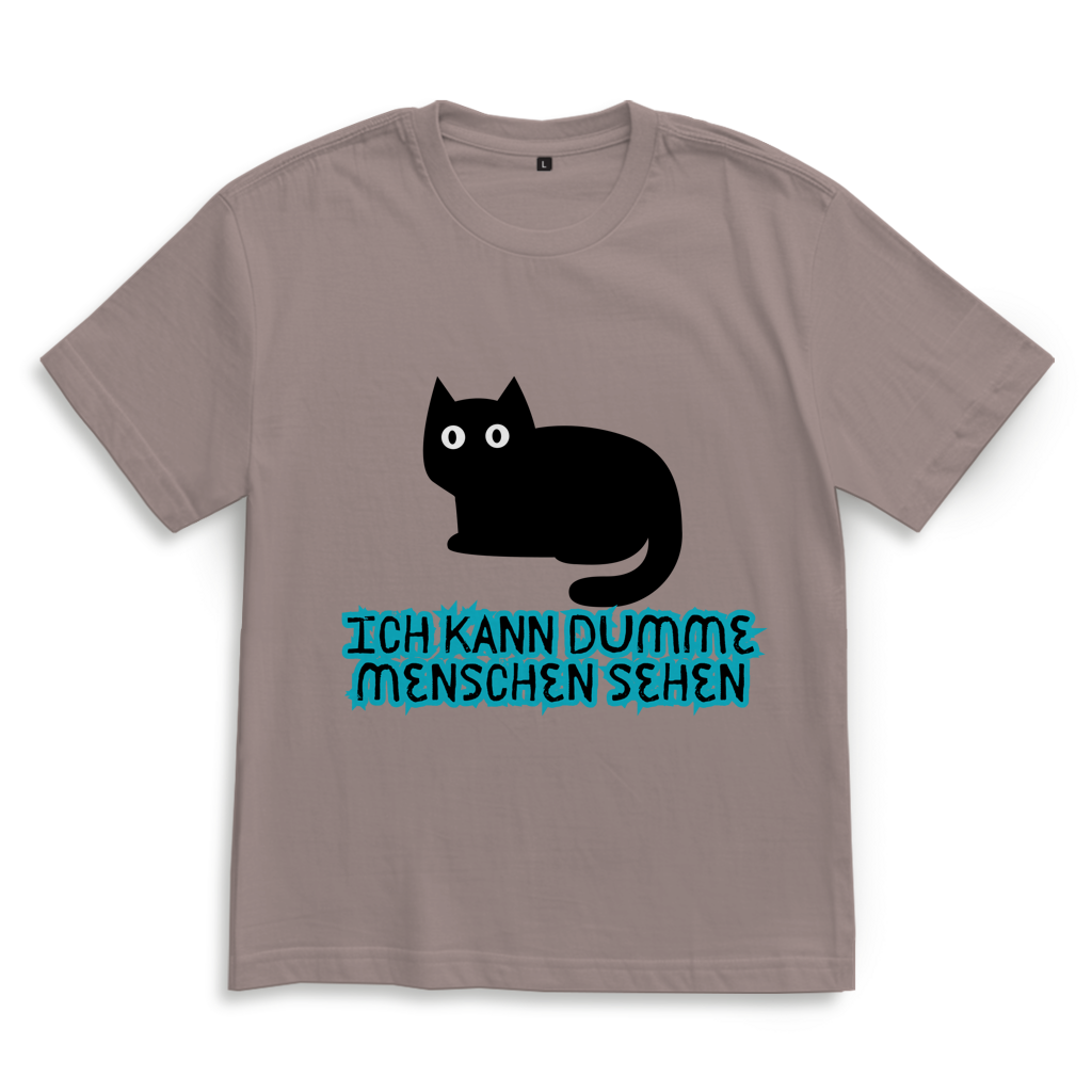 Oversize T-Shirt Dumme Menschen