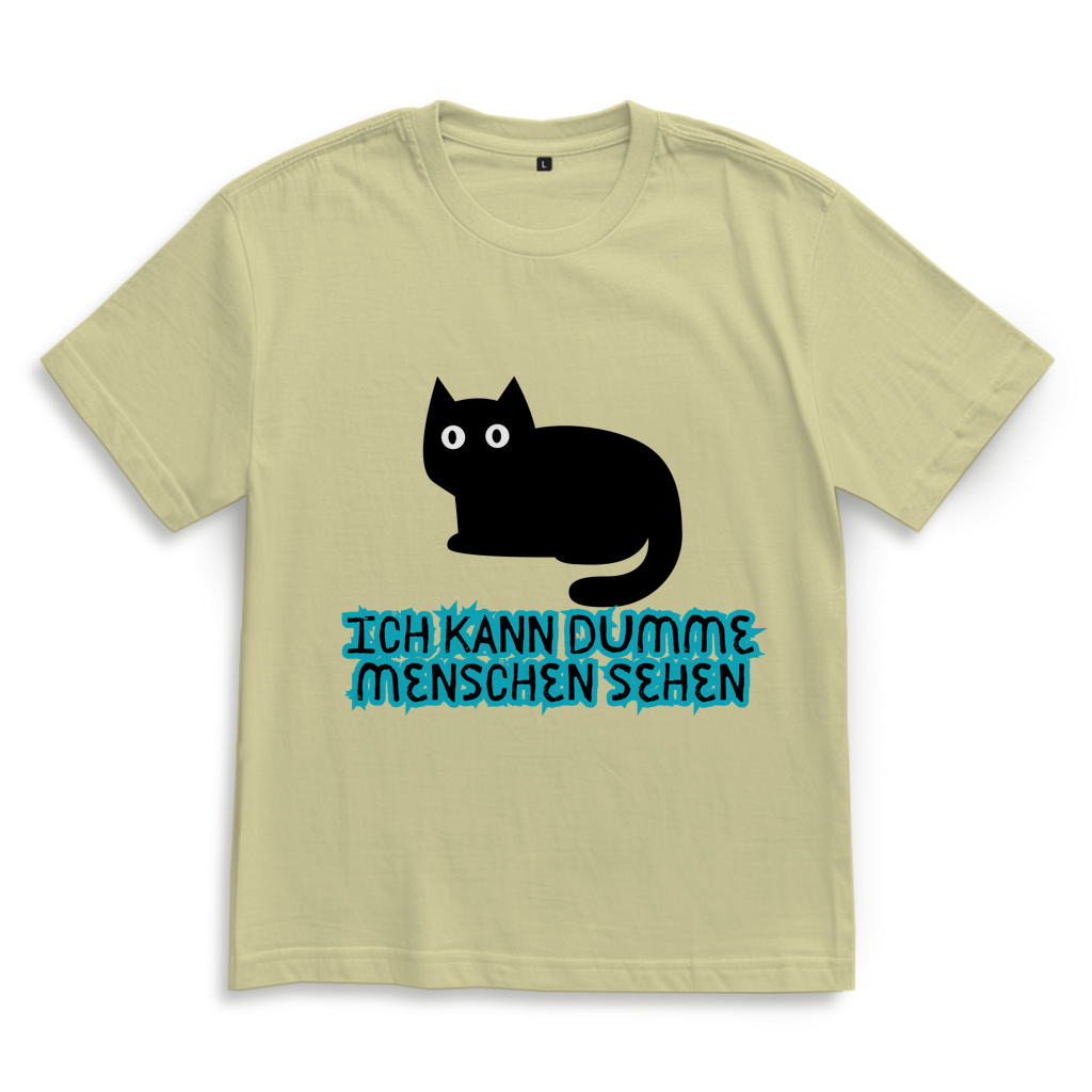 Oversize T-Shirt Dumme Menschen