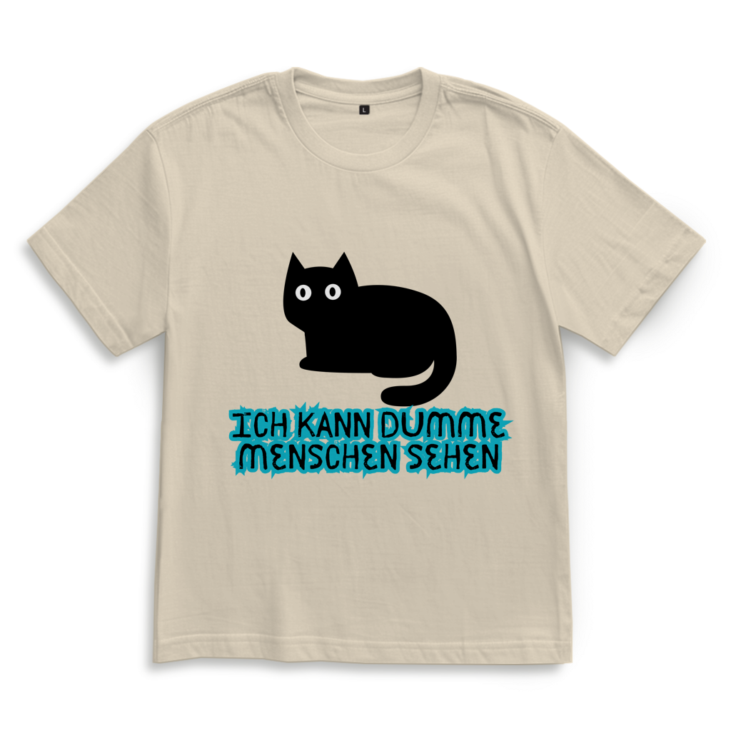 Oversize T-Shirt Dumme Menschen