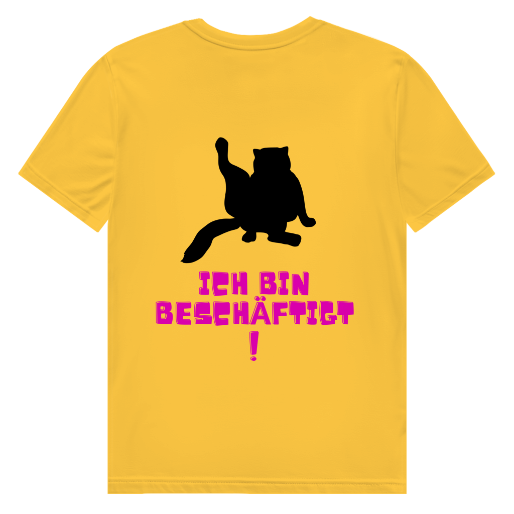 Herren Premium Bio T-Shirt Bin beschäftigt