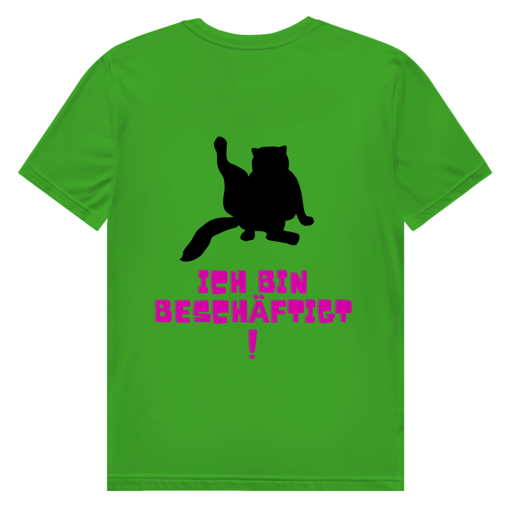 Herren Premium Bio T-Shirt Bin beschäftigt