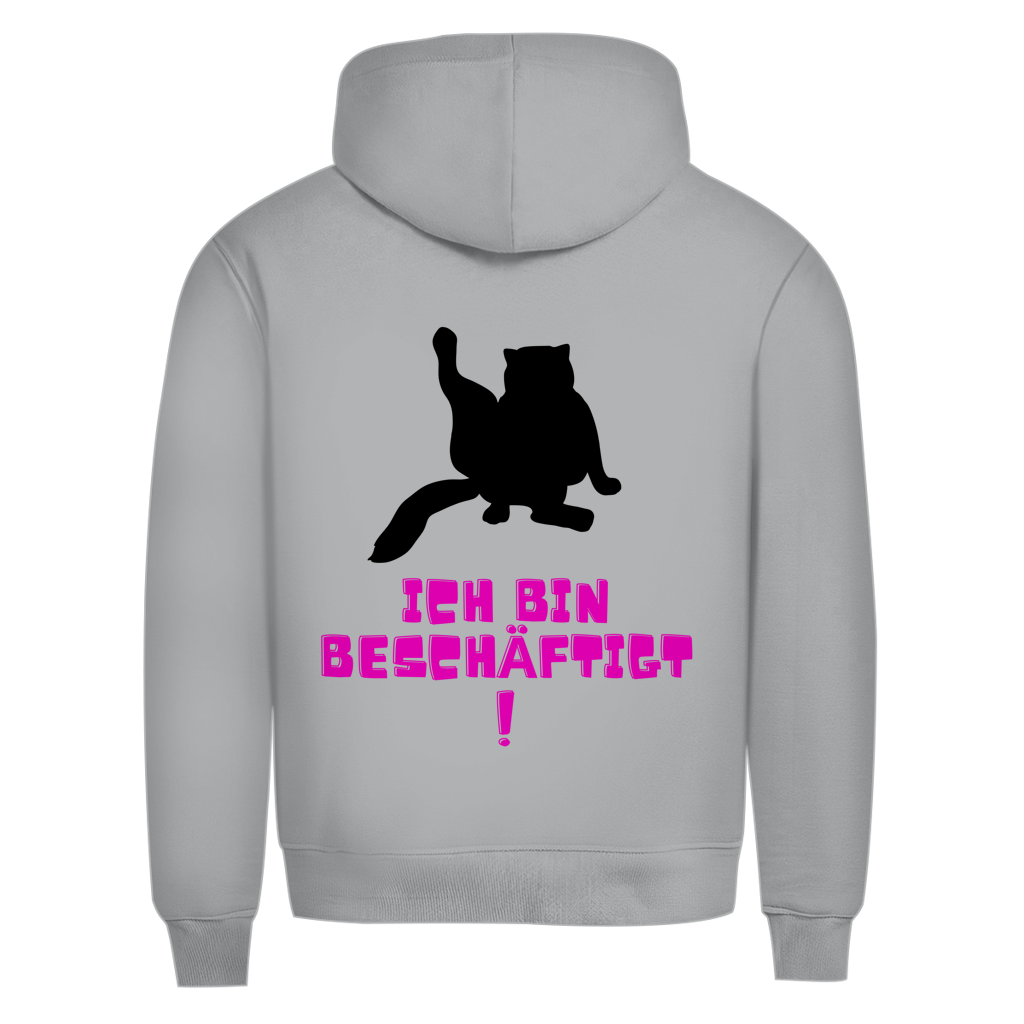 Herren Premium Bio Hoodie Bin beschäftigt