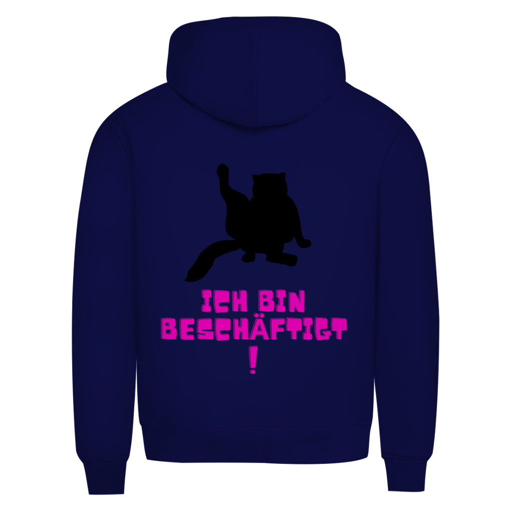 Herren Premium Bio Hoodie Bin beschäftigt