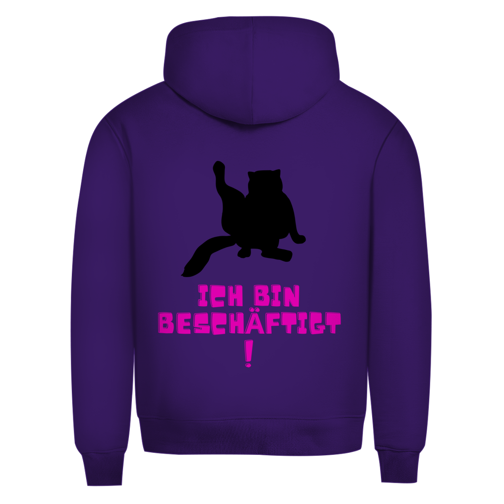 Herren Premium Bio Hoodie Bin beschäftigt