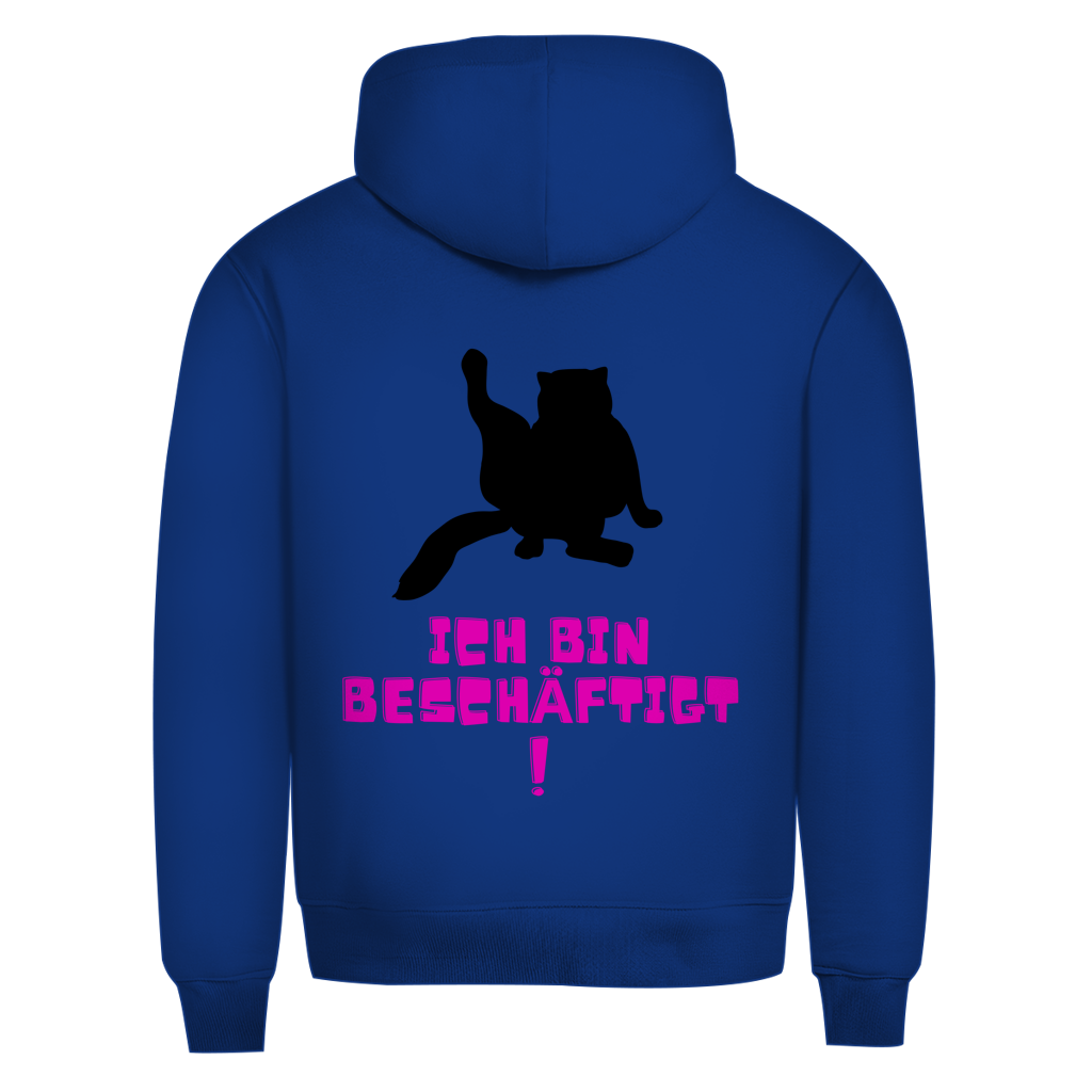 Herren Premium Bio Hoodie Bin beschäftigt