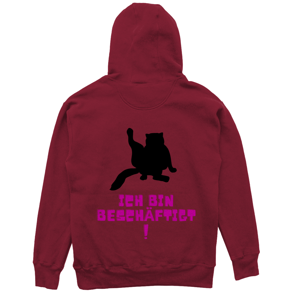 Unisex Oversize Hoodie Bin beschäftigt