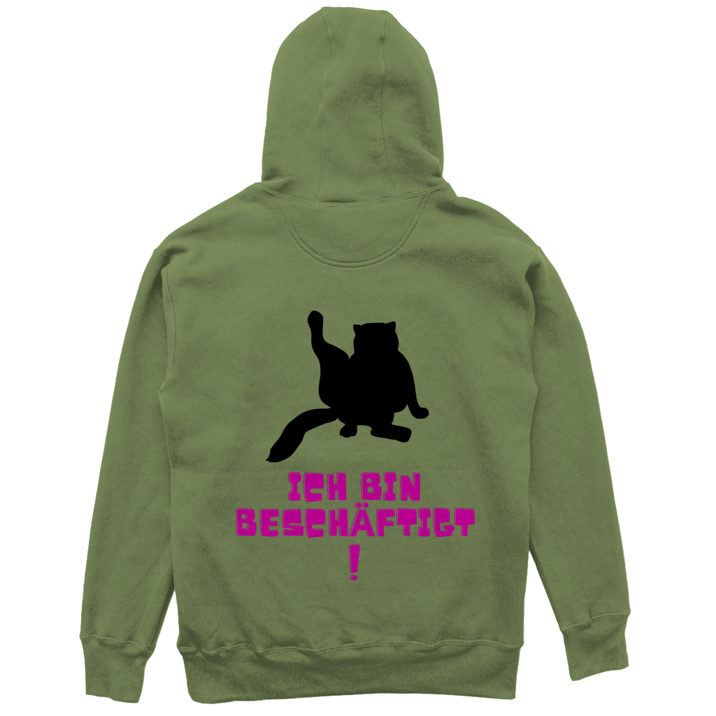 Unisex Oversize Hoodie Bin beschäftigt