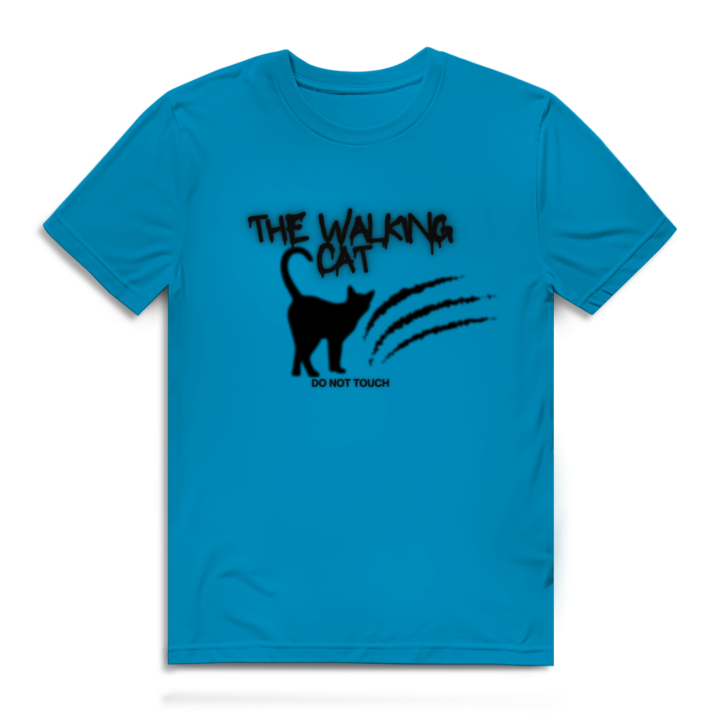 Herren Premium Bio T-Shirt "Walking Cat"