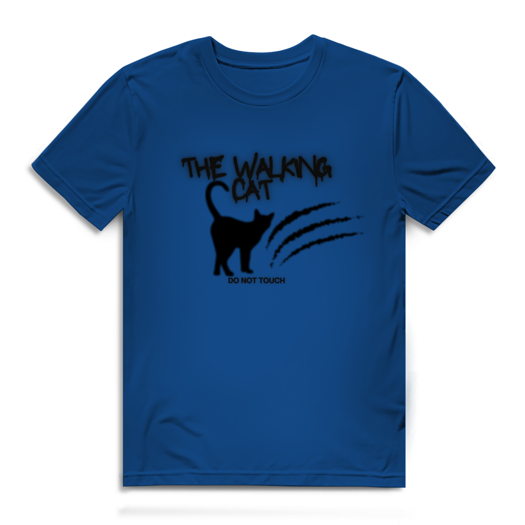 Herren Premium Bio T-Shirt "Walking Cat"
