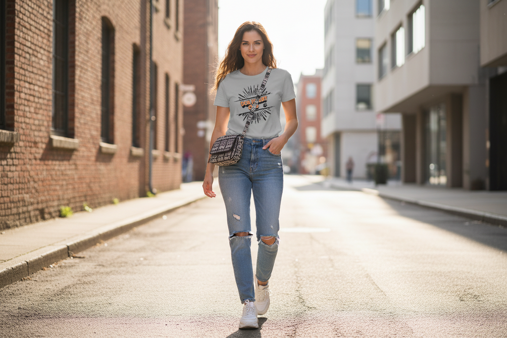 Damen Premium Bio T-Shirt Dog Parent Club