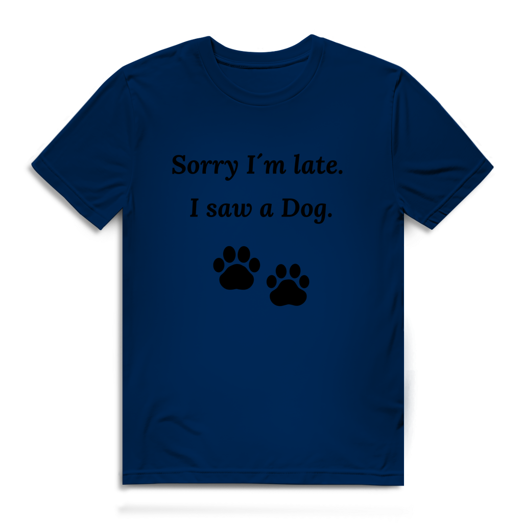 Herren Premium Bio T-Shirt Sorry I´m late