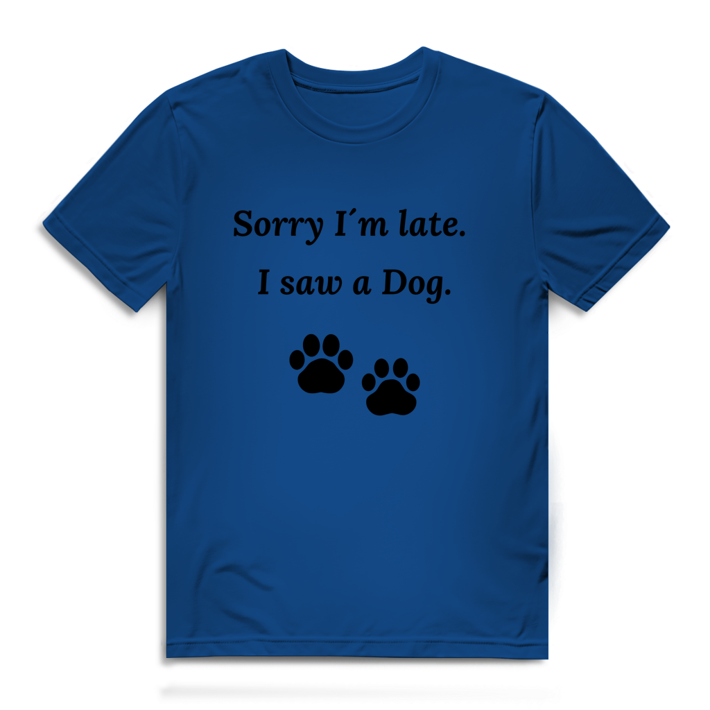 Herren Premium Bio T-Shirt Sorry I´m late