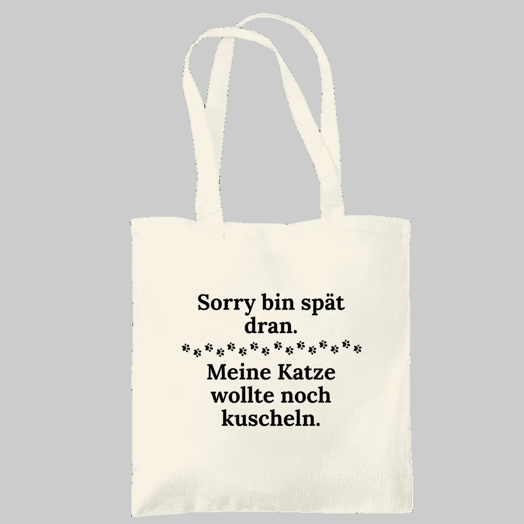 Tragetasche Spät dran