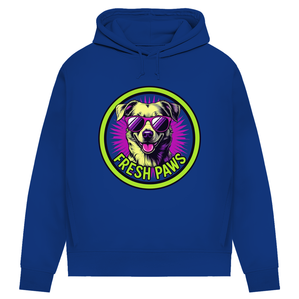 Damen Premium Bio Hoodie Fresh Paws