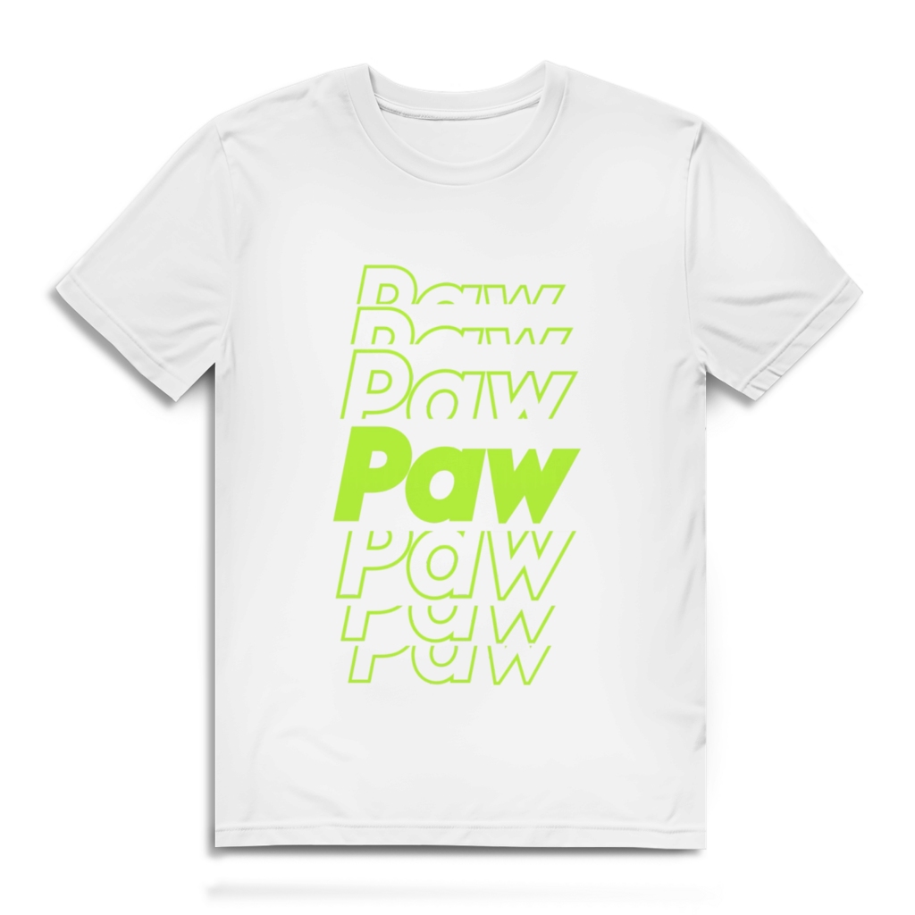Herren Premium Bio T-Shirt Paw Paw Paw