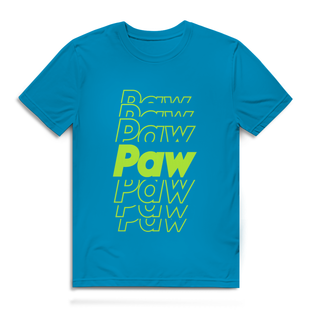 Herren Premium Bio T-Shirt Paw Paw Paw
