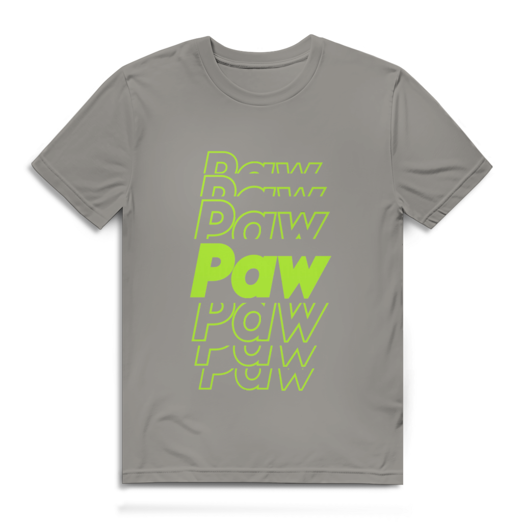 Herren Premium Bio T-Shirt Paw Paw Paw