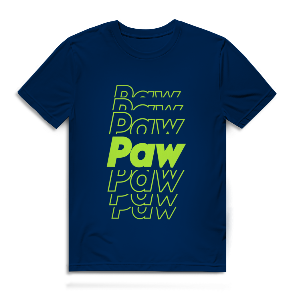 Herren Premium Bio T-Shirt Paw Paw Paw
